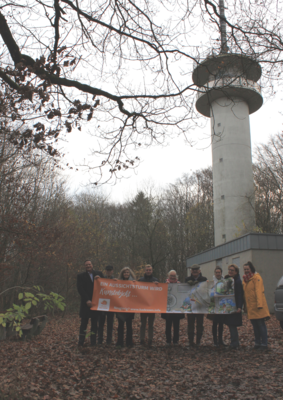 Aussichtsturm wird Kunstobjekt