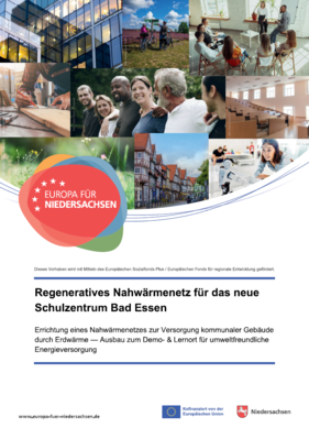 Plakat Nahwärmenetz